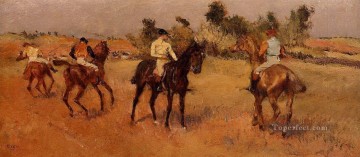 4人の騎手 エドガー・ドガ Oil Paintings